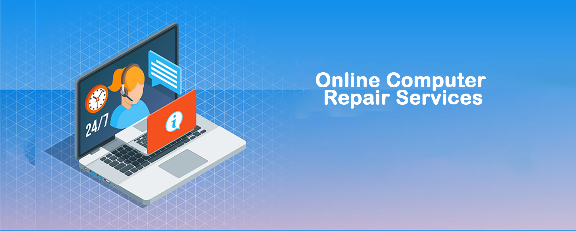 Online computer repair service